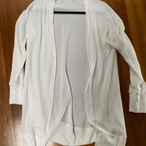 Socialite Waffle Duster Cardigan